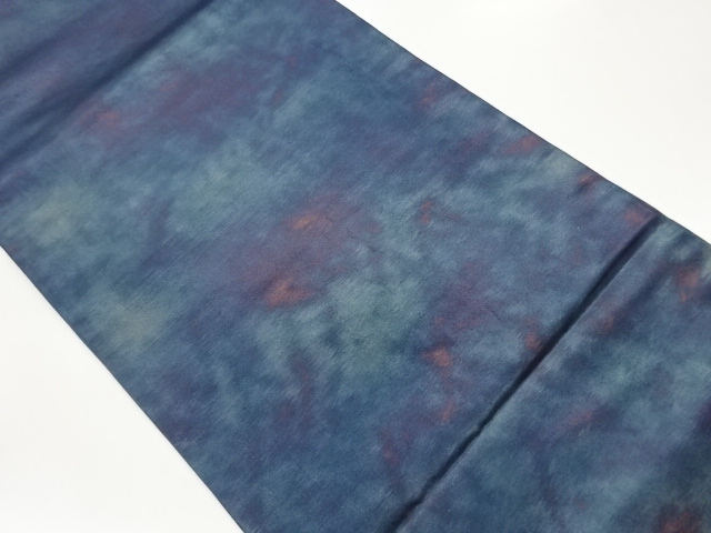 抽象模様開き名古屋帯（額縁仕立て）